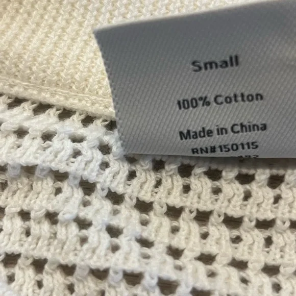 Varley Kershaw Sweater in Egret - Picture 5 of 6